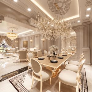 Interior of a Luxurious Living Room